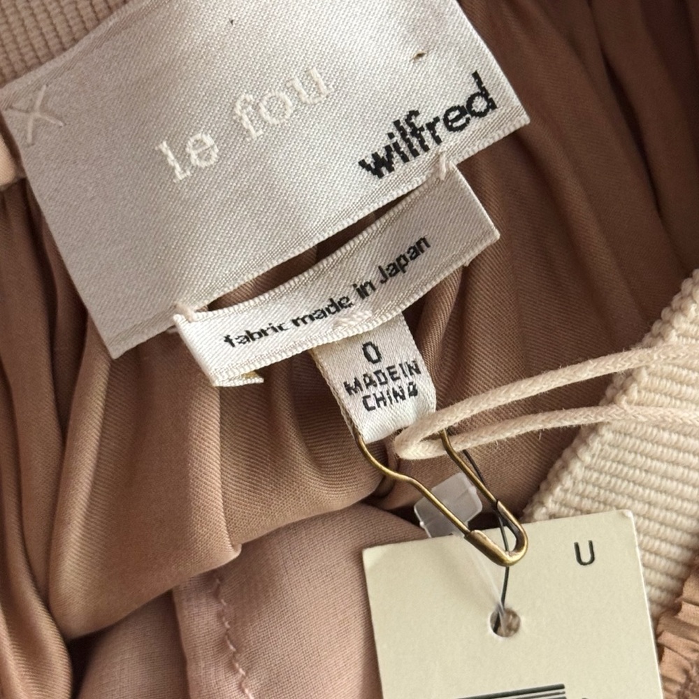 Aritzia Le Fou Silky Balletcore Midi Skirt